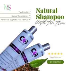 DANDRUFF FREE SHAMPOO WITH TEA TREE OIL | 200ml