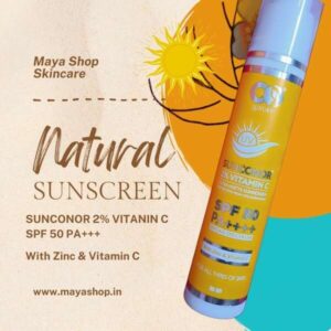 SUNCONOR 2% VITAMIN C PLUS SPF 50 PA+++  | 50g