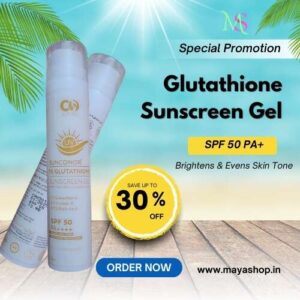 GLUTATHIONE SUNSCREEN GEL SPF 50 PA+ | 50gm